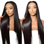 Raw Vietnamese Virgin Hair Straight Wig – 100% Cuticle-Aligned Human Hair with Swiss HD Lace Frontal for Women - Image 4