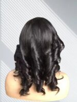 Raw Vietnamese Virgin Curly Wig Swiss HD lace -100% cuticle-aligned human hair Soft, full, natural curls with a flawless melt - Image 2