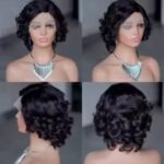 Short Pixie Cut 100% Human Hair Wig – 13x4 Lace, Soft, Lightweight & Natural